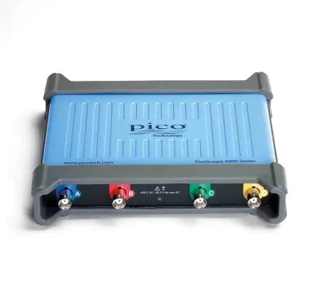 Pico Technology PicoScope 4000A PC basiert PC-Oszilloskop 20 MHz 4-Kanal, ISO-kalibriert
