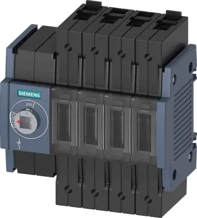 Produktfoto 1 von Siemens 3KD Trennschalter / 4-polig 100 A 63A offen, 1 Sicherungsgröße