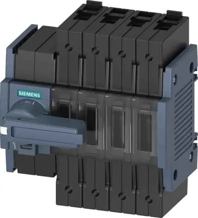 Produktfoto 1 von Siemens 3KD Trennschalter / 4-polig 100 A 63A offen, 1 Sicherungsgröße
