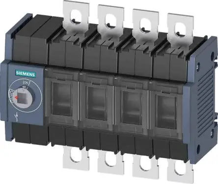 Produktfoto 1 von Siemens SENTRON Trennschalter / 4-polig 250 A 160A offen, 2 Sicherungsgröße