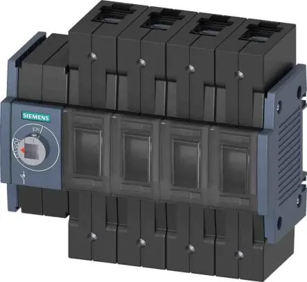 Produktfoto 1 von Siemens 3KD Trennschalter / 4-polig 250 A 80A offen, 2 Sicherungsgröße