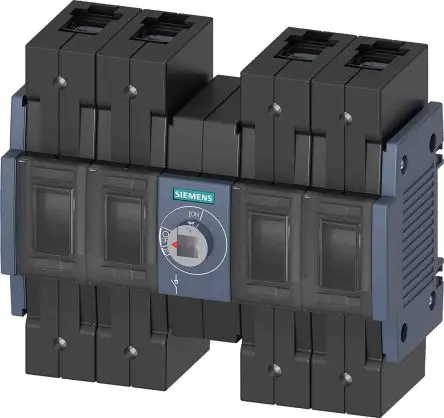 Produktfoto 1 von Siemens 3KD Trennschalter / 4-polig 250 A 100A offen, 2 Sicherungsgröße