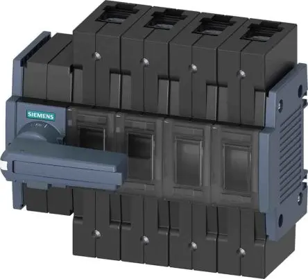 Produktfoto 1 von Siemens 3KD Trennschalter / 4-polig 250 A 100A offen, 2 Sicherungsgröße
