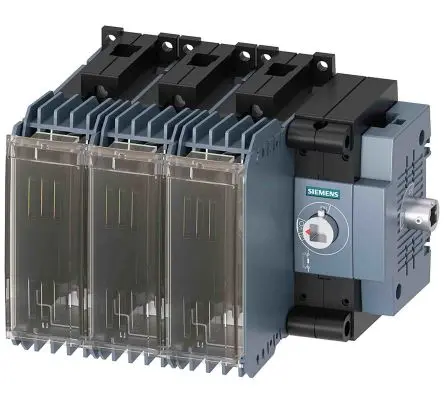 Produktfoto 1 von Siemens SENTRON Sicherungsschalter-Trennschalter / 3-polig 63A Umschlossen, NH00-NH000 Sicherungsgröße