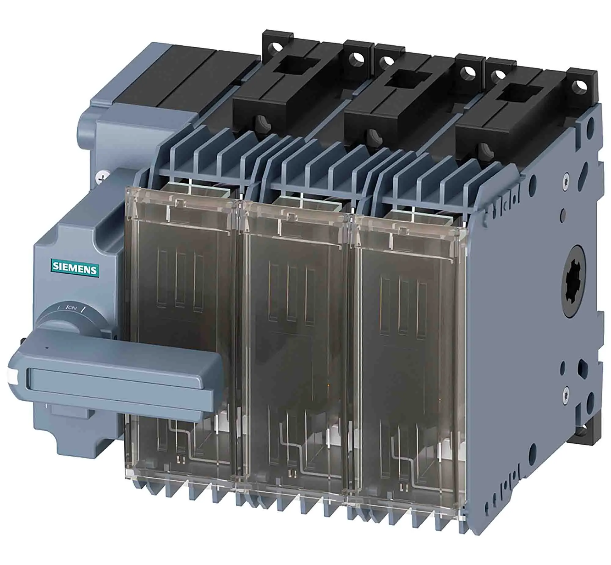 Produktfoto 1 von Siemens 3KF Sicherungstrennschalter 3-polig, 80A, 4CO, SENTRON, NH00, NH000 Sicherungsgröße