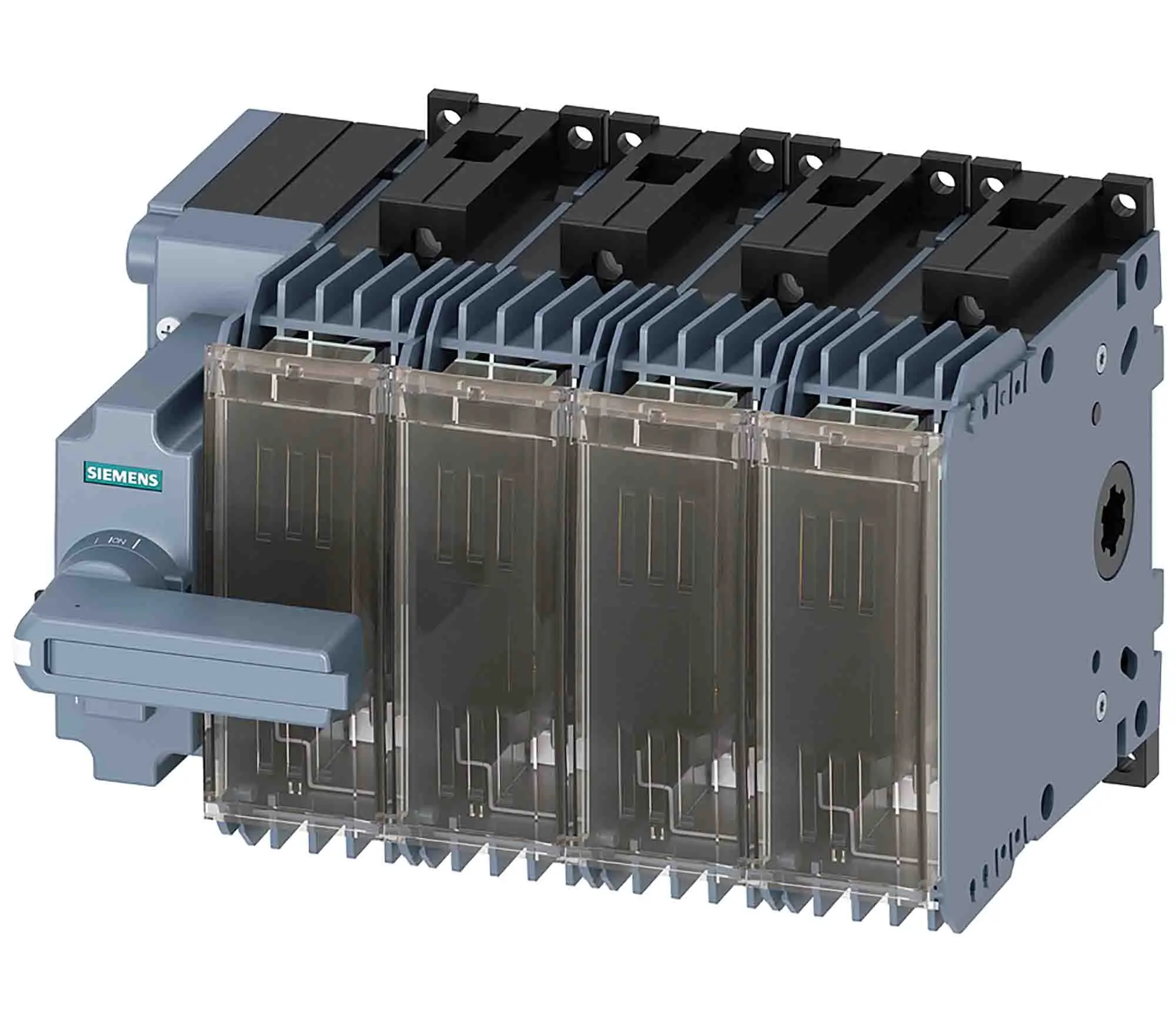 Produktfoto 1 von Siemens SENTRON Sicherungsschalter-Trennschalter / 4-polig 80 A Umschlossen, NH00-NH000 Sicherungsgröße