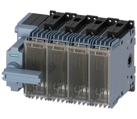 Produktfoto 1 von Siemens SENTRON Sicherungsschalter-Trennschalter / 4-polig 80A Umschlossen, NH00-NH000 Sicherungsgröße