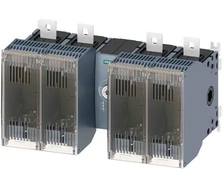Produktfoto 1 von Siemens SENTRON Sicherungsschalter-Trennschalter / 4-polig 400A Umschlossen, NH1-NH2 Sicherungsgröße