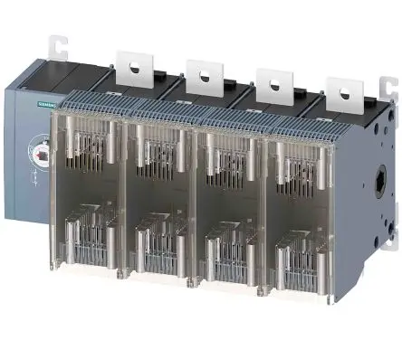 Produktfoto 1 von Siemens SENTRON Sicherungsschalter-Trennschalter / 4-polig 630A Umschlossen, NH2 Sicherungsgröße