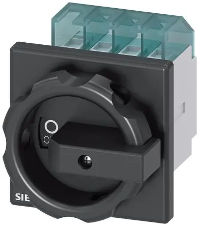 Produktfoto 1 von Siemens 3LD Trennschalter 4-polig Feststehend 16A 7.5 kW IP65