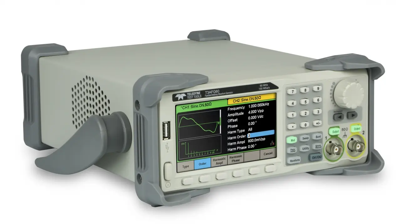 Produktfoto 1 von Teledyne LeCroy Arbiträr-Funktionsgenerator mit TFT-LCD 30 MHz 2, 10 MHz, USB-Host, LAN, USB
