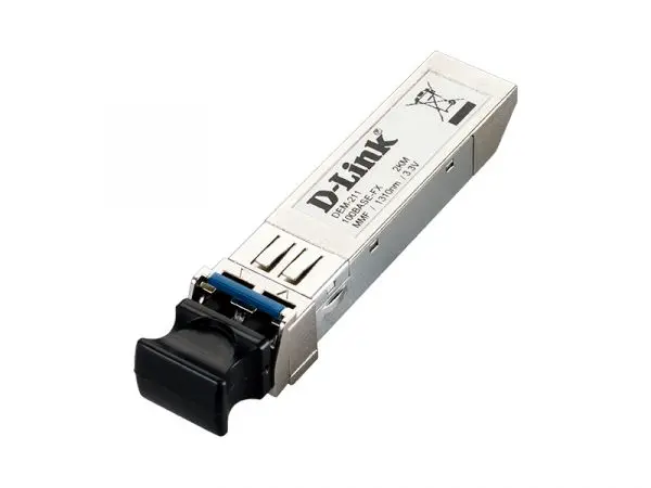 Produktfoto 1 von D-Link Transceiver, LC, Voll-Duplex, Halb-Duplex, Multimodus 100 Mbps 2000 m, 100Mbps