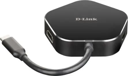 Produktfoto 1 von D-Link, USB 3.0 USB-Hub, 2 USB Ports, USB T: 16 mm H: 67 mm B: 68mm