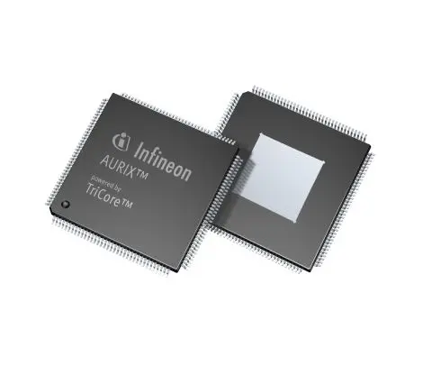 Produktfoto 1 von Infineon Mikrocontroller TC233 TriCore 32 bit Oberfläche 2MB Flash TQFP 100-Pin 200 MHz 192 kB RAM