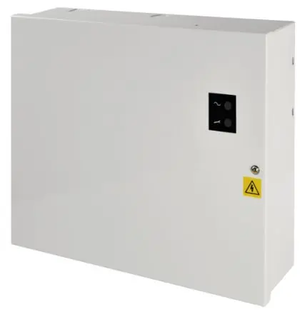 Produktfoto 1 von ABUS Security-Center Spannungsversorgung Spannungsversorgung für Videoüberwachungssystem Metall 3.4 kg, H. 281 mm, T. 86