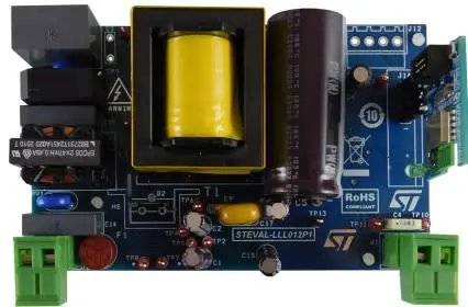 Produktfoto 1 von STMicroelectronics LED-Treiber LED-Treiberevaluierungskit Evaluierungsplatine zum Einsatz mit STSW-LLL012FW,