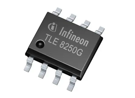 Produktfoto 1 von Infineon CAN-Transceiver, 1 Mbps 1 Transceiver Standby, Nennspannung 70 mA, DSO 8-Pin