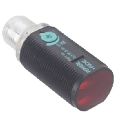 Produktfoto 1 von Pepperl + Fuchs GLV18 zylindrisch Optischer Sensor, Hintergrundunterdrückung, Bereich 120 mm, 2 PNP Ausgang, 4-poliger