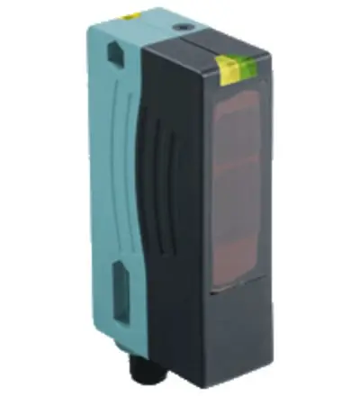 Produktfoto 1 von Pepperl + Fuchs RL29 Kubisch Optischer Sensor, Hintergrundunterdrückung, Bereich 1,2 m, 2 PUSH/PULL Ausgang, 4-poliger