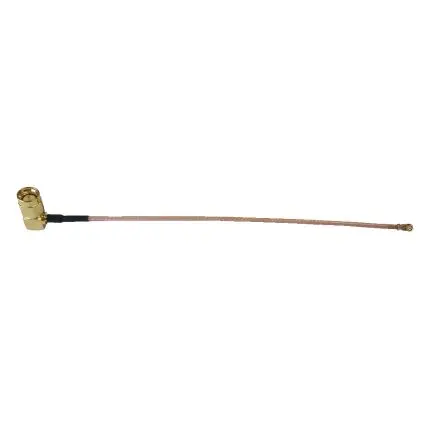 Produktfoto 1 von RF Solutions CBA Koaxialkabel, 50 Ω Stecker, 150 mm, UFL / SMA, Schwarz