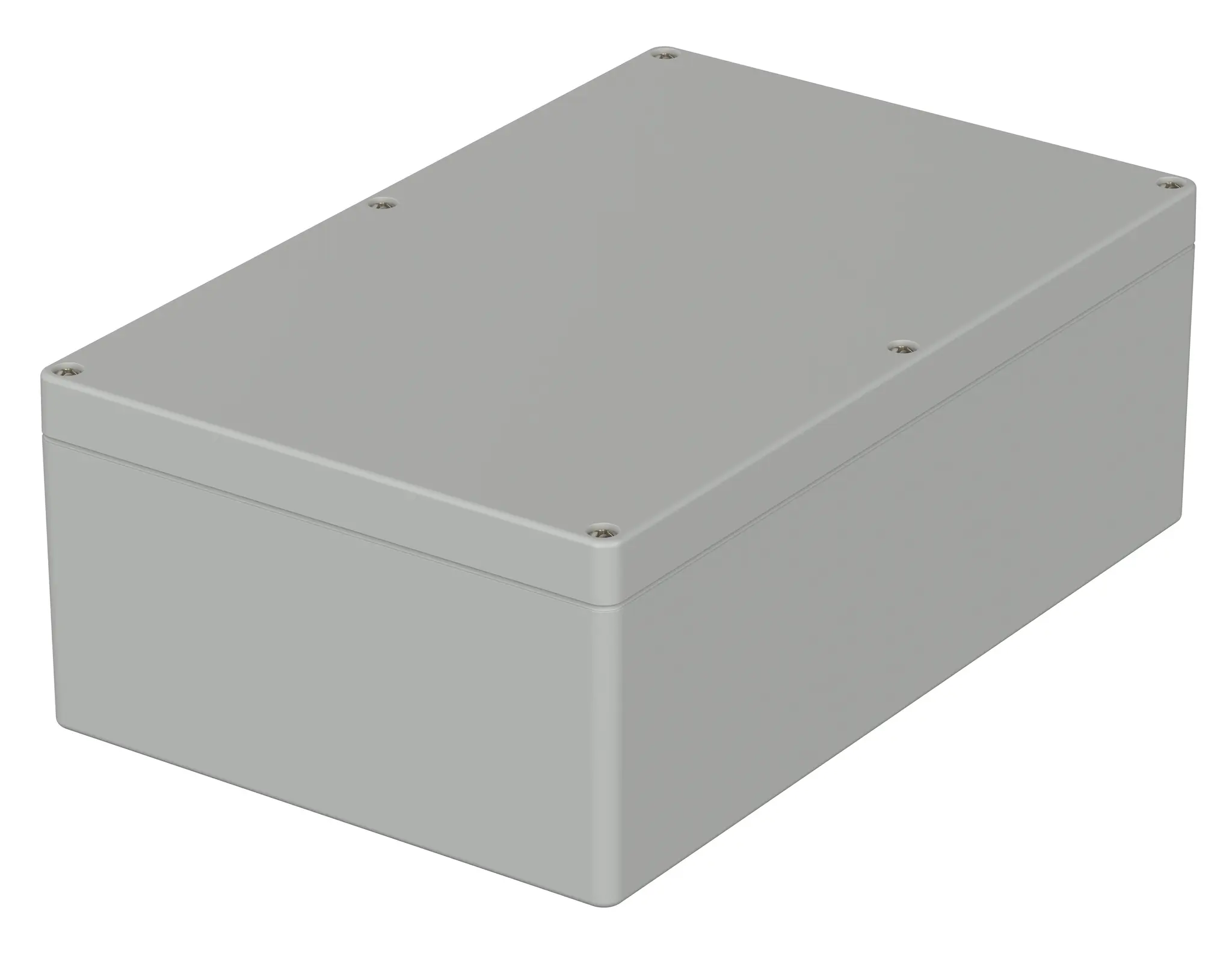 Produktfoto 1 von Bopla Euromas; Universalgehäuse; Polycarbonat; Hellgrau IP65 Breite 160 mm Höhe 90 mm Länge 250 mm
