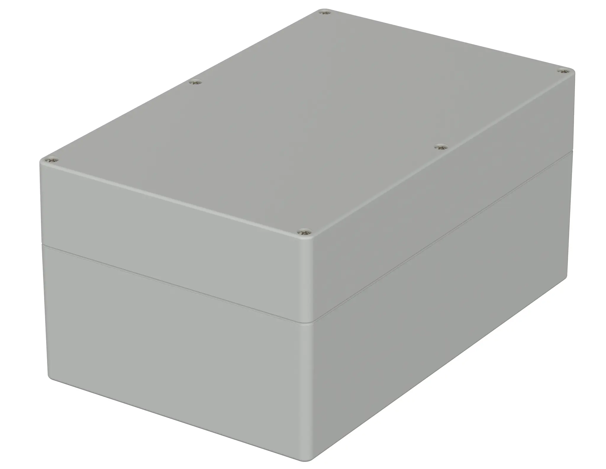 Produktfoto 1 von Bopla Euromas; Universalgehäuse; Polycarbonat; Hellgrau IP66 Breite 160 mm Höhe 119 mm Länge 250 mm