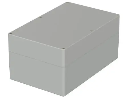 Produktfoto 1 von Bopla Euromas; Universalgehäuse; Polycarbonat; Hellgrau IP66 Breite 160 mm Höhe 119 mm Länge 250 mm