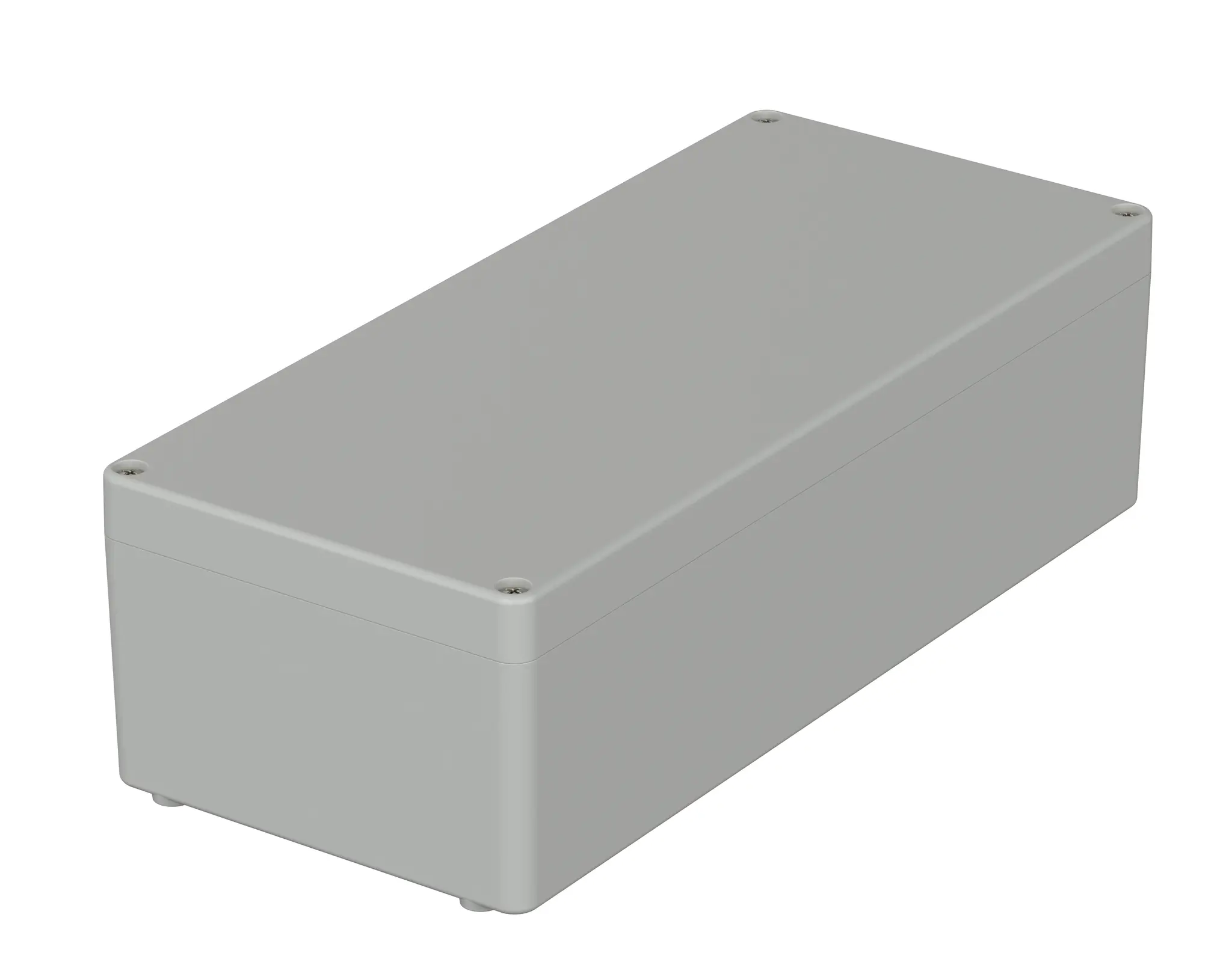 Produktfoto 1 von Bopla Euromas; Universalgehäuse; Polycarbonat; Hellgrau IP66 Breite 150 mm Höhe 100 mm Länge 340 mm