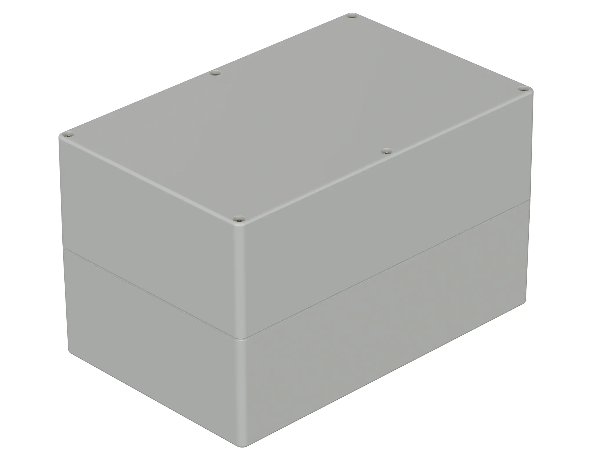 Produktfoto 1 von Bopla Euromas; Universalgehäuse; Polycarbonat; Hellgrau IP66 Breite 160 mm Höhe 150 mm Länge 250 mm