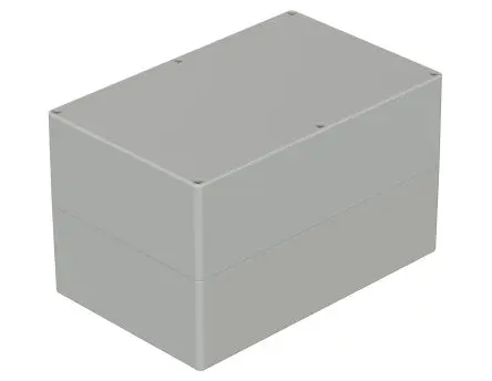 Produktfoto 1 von Bopla Euromas; Universalgehäuse; Polycarbonat; Hellgrau IP66 Breite 160 mm Höhe 150 mm Länge 250 mm