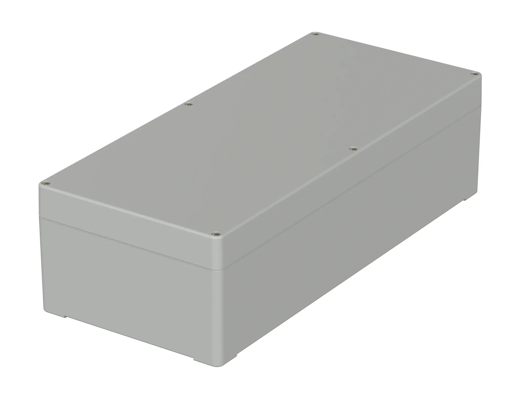Produktfoto 1 von Bopla Euromas; Universalgehäuse; Polycarbonat; Hellgrau IP66 Breite 160 mm Höhe 100 mm Länge 360 mm