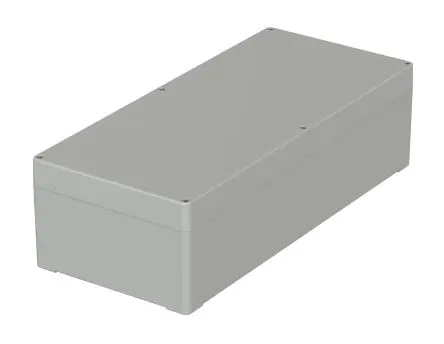 Produktfoto 1 von Bopla Euromas; Universalgehäuse; Polycarbonat; Hellgrau IP66 Breite 160 mm Höhe 100 mm Länge 360 mm