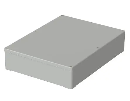 Produktfoto 1 von Bopla Euromas; Universalgehäuse; Polycarbonat; Hellgrau IP66 Breite 230 mm Höhe 65 mm Länge 300 mm
