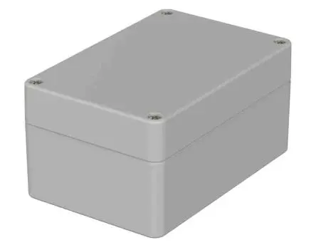 Produktfoto 1 von Bopla Euromas; Universalgehäuse; Polycarbonat; Hellgrau IP66 Breite 80 mm Höhe 60 mm Länge 120 mm
