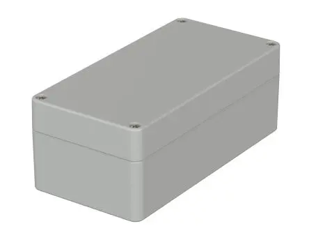 Produktfoto 1 von Bopla Euromas; Universalgehäuse; Polycarbonat; Hellgrau IP66 Breite 80 mm Höhe 60 mm Länge 160 mm