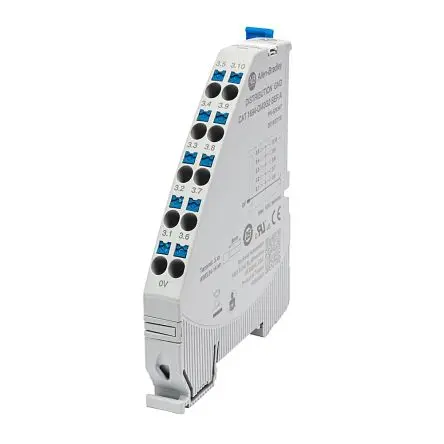 Produktfoto 1 von Allen Bradley 1694-DM 1694 Elektronischer Schutzschalter 24V 2, 20A DIN-Hutschiene L. 98.5 mm x 80mm