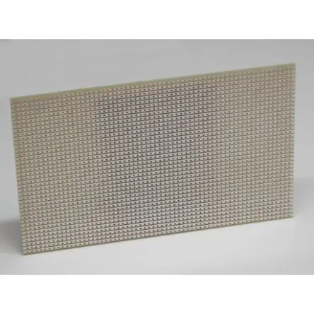 Produktfoto 1 von CIF Lochrasterplatine 1, Raster 2.54 mm, PCB-Bohrung 1 mm Gebohrt mit 2,54 mm Abstand 160 mm FR4 200mm