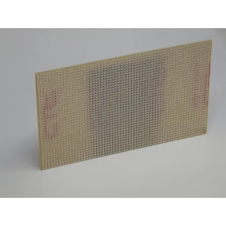 Produktfoto 1 von CIF Lochrasterplatine 1, Raster 2.54 mm, PCB-Bohrung 1 mm Gebohrt mit 2,54 mm Abstand Epoxid Glasfaser-Laminat FR4