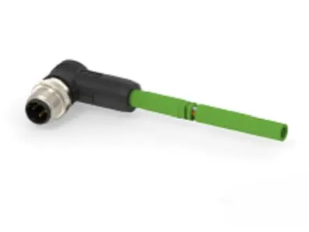 Produktfoto 1 von TE Connectivity TAD1414 Cat5e Ethernet-Kabel, 2 m, Grün Abgeschirmt, Aussen ø 6.65 mm Außen-ø , Polyurethan