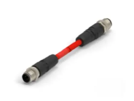 Produktfoto 1 von TE Connectivity TAD1474 Cat5e Ethernet-Kabel, 1 m, Rot Abgeschirmt, Aussen ø 6.5 mm Außen-ø , Polyvinylchlorid