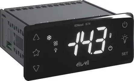 Produktfoto 1 von Eliwell ID NEXT Controller Panel 3, 3 x Relais Ausgang 12V Ein-Aus
