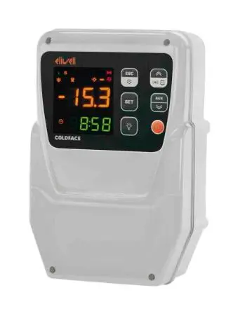 Produktfoto 1 von Eliwell RC500 Controller DIN-Hutschiene 1, 5 x Relais Ausgang/ PTC Eingang 230V Ein-Aus