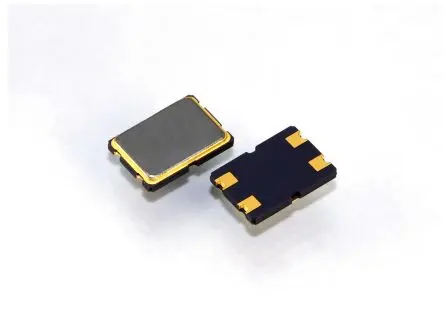 Produktfoto 1 von Ecliptek 8 MHz Quarzmodul, Oberfläche, 50 ppm, 7 pF, B. 7mm, H. 1.3 mm, L. 5 mm, Band und Rolle, 4-Pin