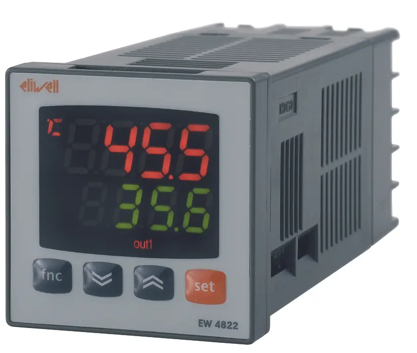 Eliwell EW 4821 Controller Tafelmontage, 3 x Relais, Halbleiterrelais Ausgang, 95 bis 240 V, 48mm