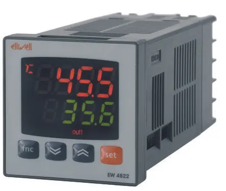 Eliwell EW 4821 Controller Frontplattenmontage 2, 3 x Relais, Halbleiterrelais Ausgang/ Pt100, Thermoelement,