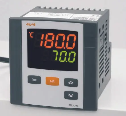 Eliwell EW7222 Controller Frontplattenmontage 2, 4 x Relais Ausgang/ Pt100, PTC, NTC-Thermoelement Eingang 100V Ein-Aus,