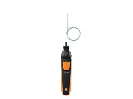 Produktfoto 1 von Testo Digitales Thermometer, 915i, Drahtlos, 1 bis 400 ±1°C max, Messelement Typ K, ISO-kalibriert