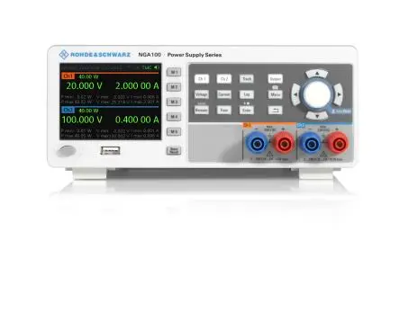Produktfoto 1 von Rohde & Schwarz Digital 2 Linear 100V Bananenstecker Labornetzgerät 2 A 80 W, ISO-kalibriert
