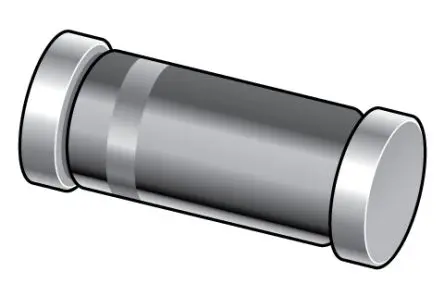 Produktfoto 1 von Nexperia Silizium-Verbindung Einfach 200 mA 75 V Oberfläche SOD-80C 2-Pin