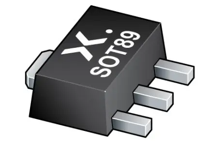 Produktfoto 1 von Nexperia Oberfläche Bipolarer Transistor PnP -45 V / -1 A, SOT-89 3-Pin